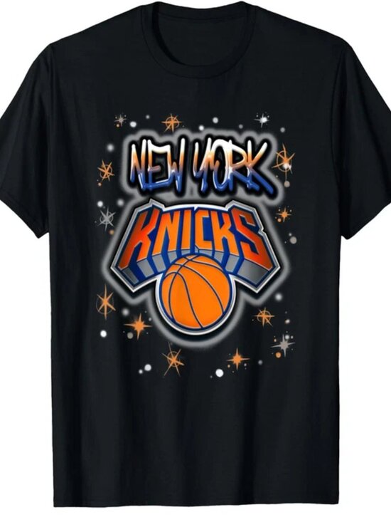 Brandi Other - New York Knicks Nba York Knicks Airbrush Logo T-Shirt